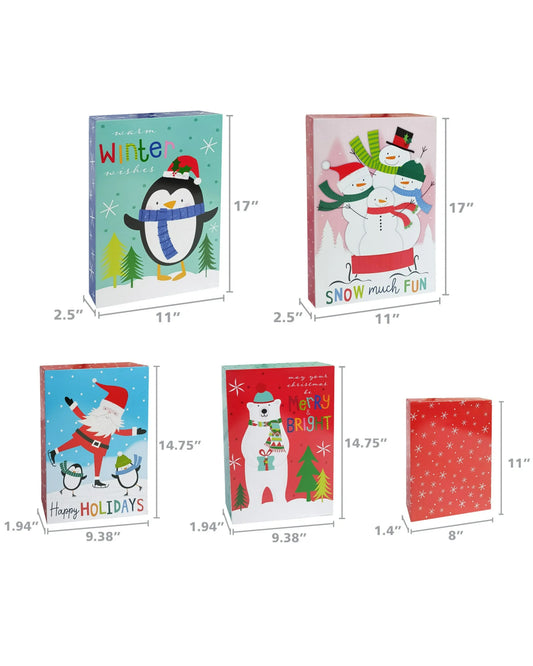 Christmas Thin Gift Box (1 Pc)