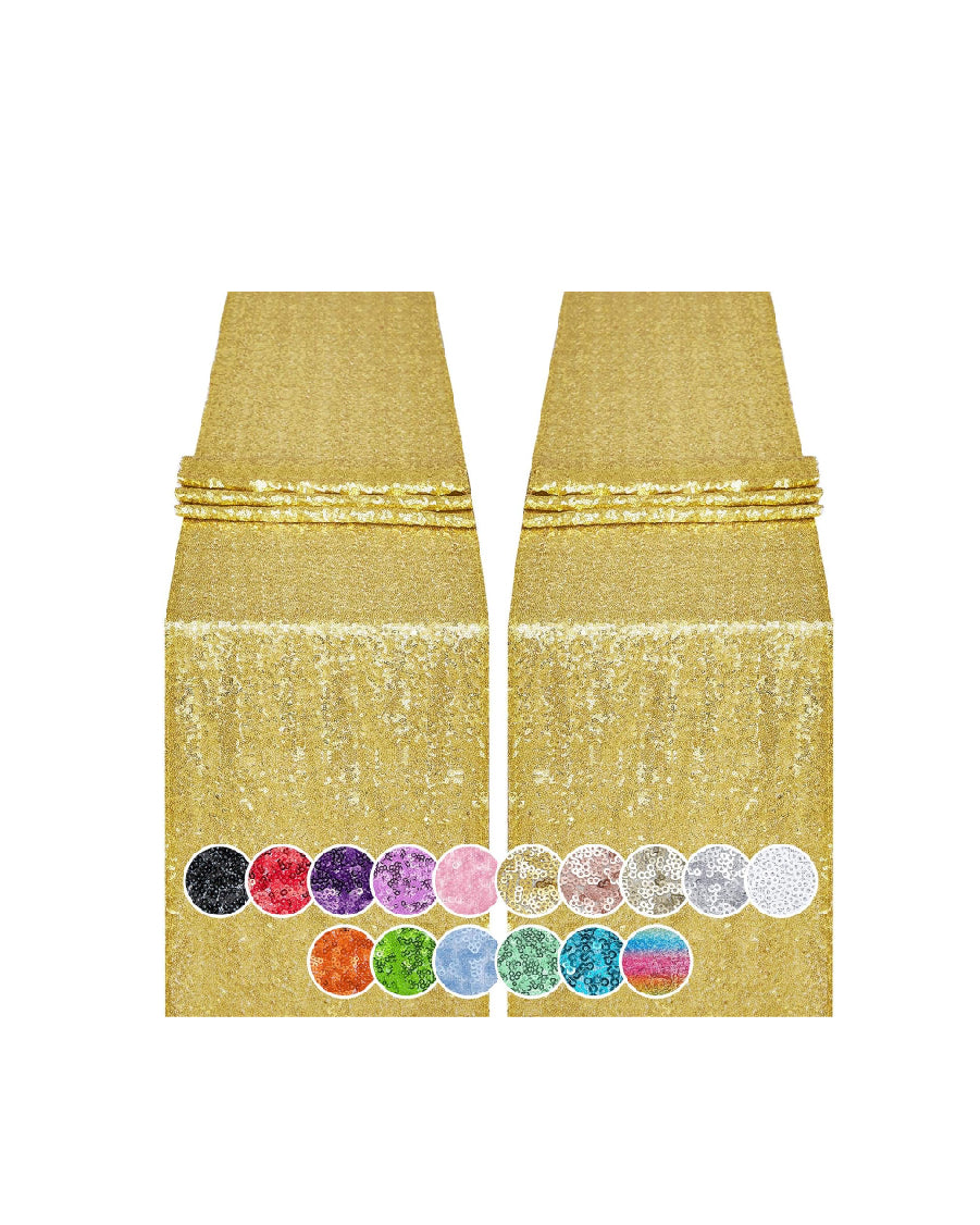 Metallic Sequin Table Runner