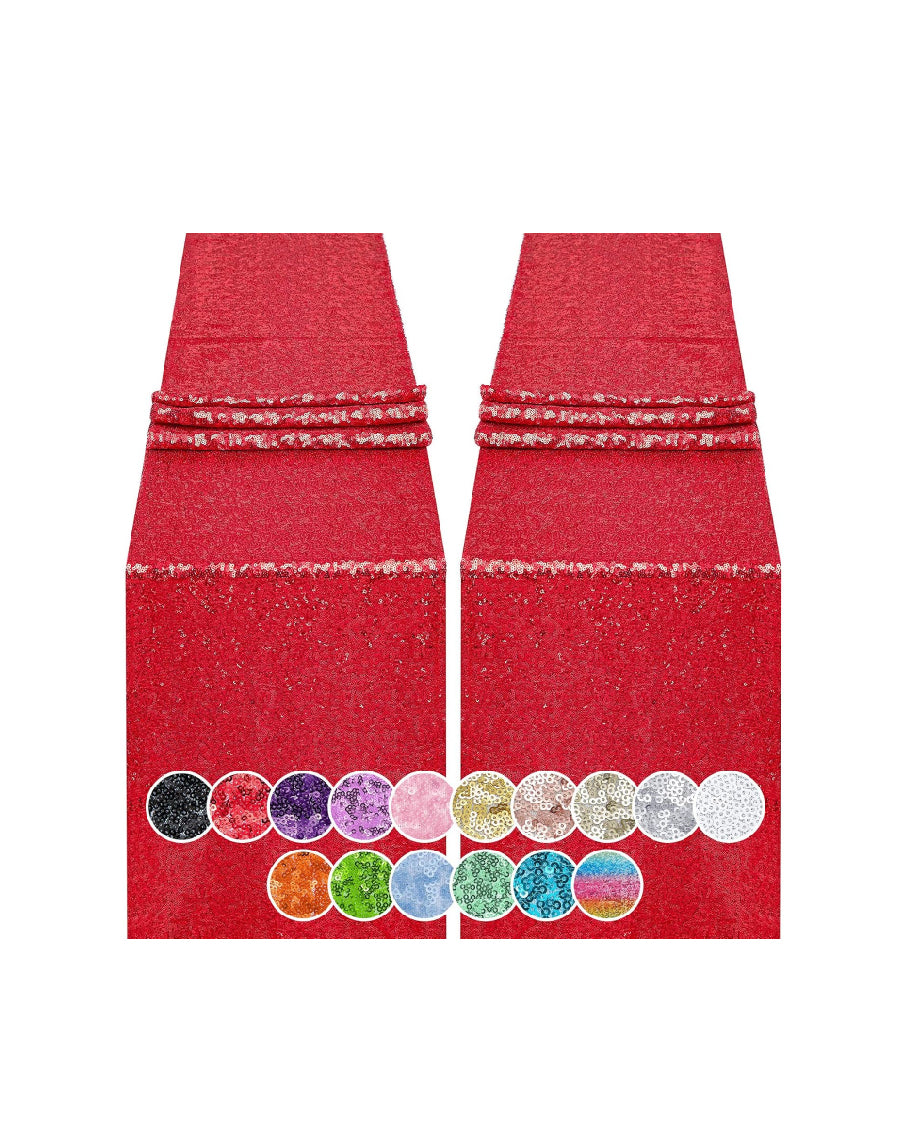 Metallic Sequin Table Runner