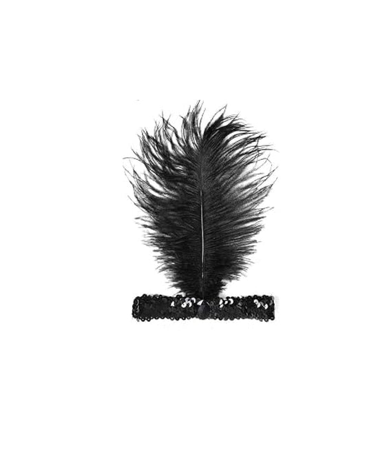 Gatsby Feathers Headband