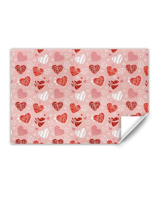 Heart Gift Wrapping Paper