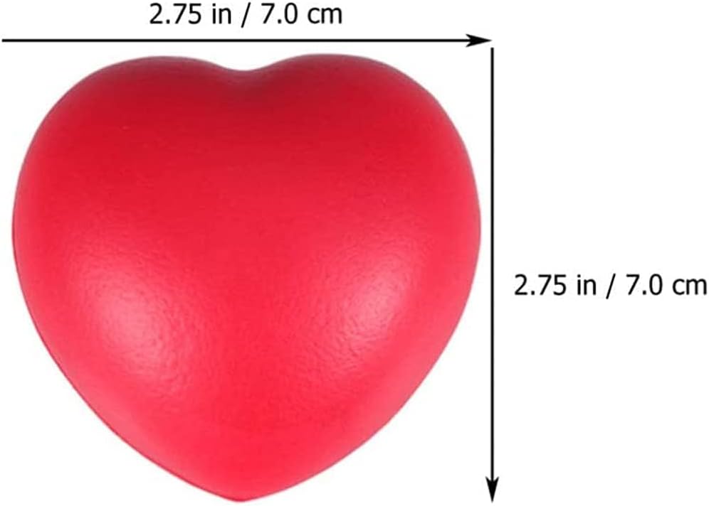 Heart Shape Stress Ball (Pack of 12)