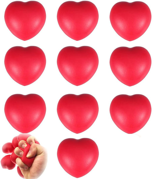 Heart Shape Stress Ball (Pack of 12)