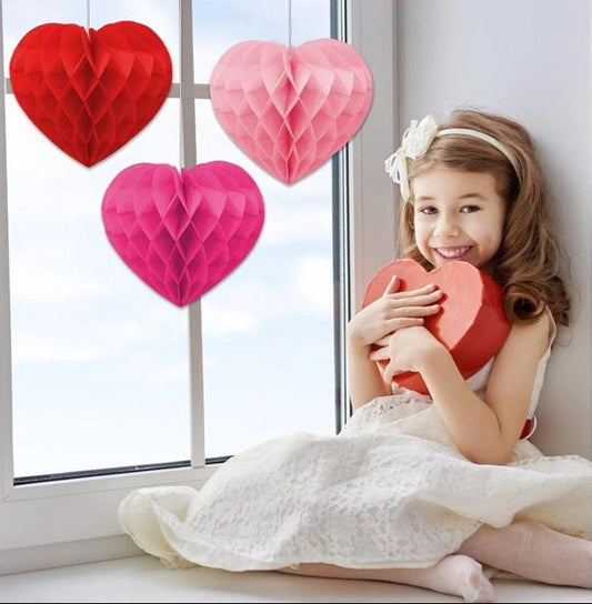 Heart Shaped Honeycomb (1 Pc)