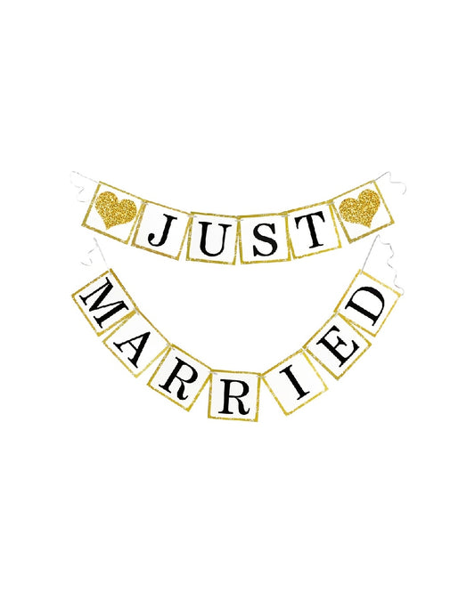 Just Married Banner