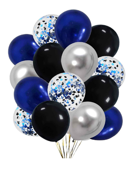 Navy Balloons Bunch