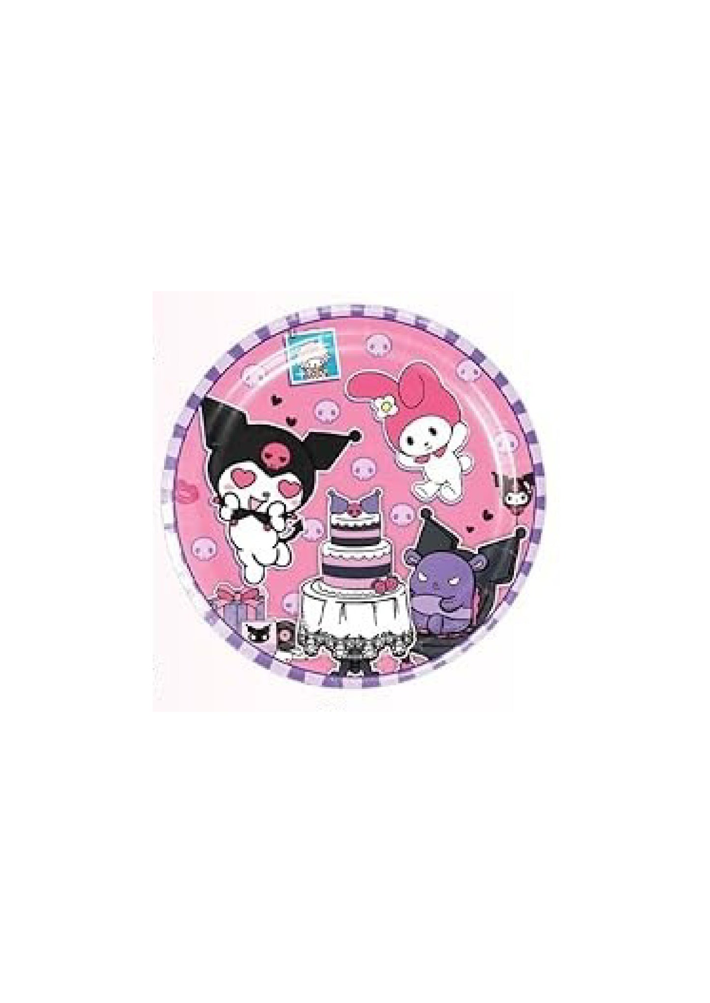 Kuromi 7IN Plate