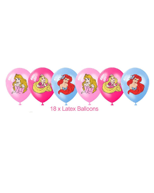 Princess Balloons Set