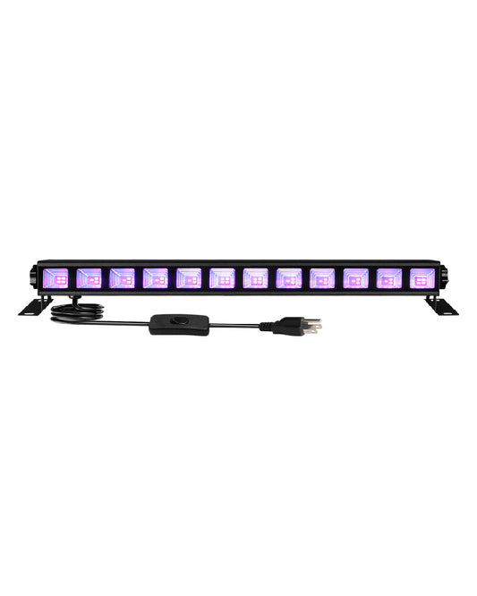 LED Black Fluorescent Glow Light Bar