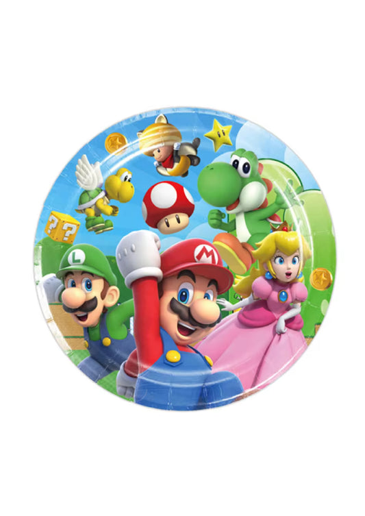 Mario 9IN Plate