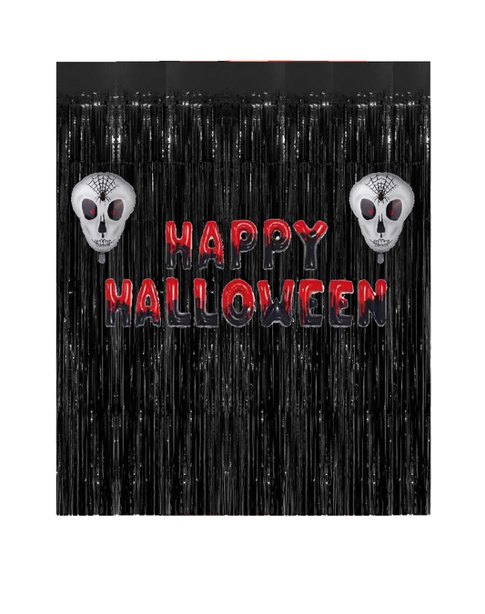 Halloween Red Backdrop