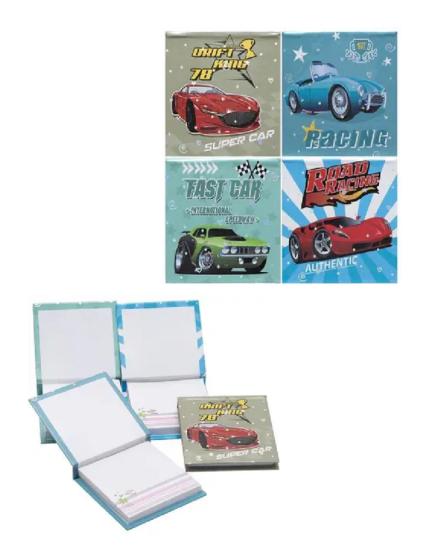 Racing Cars Mini Notebook