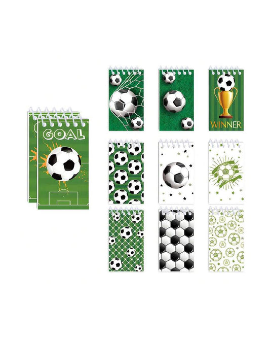 Football Mini Notebook (Pack of 10)