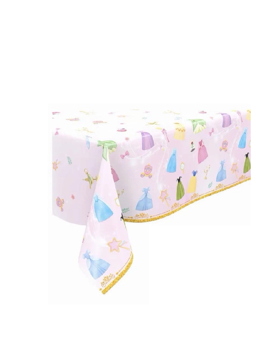 Princess Dresses Table Cover
