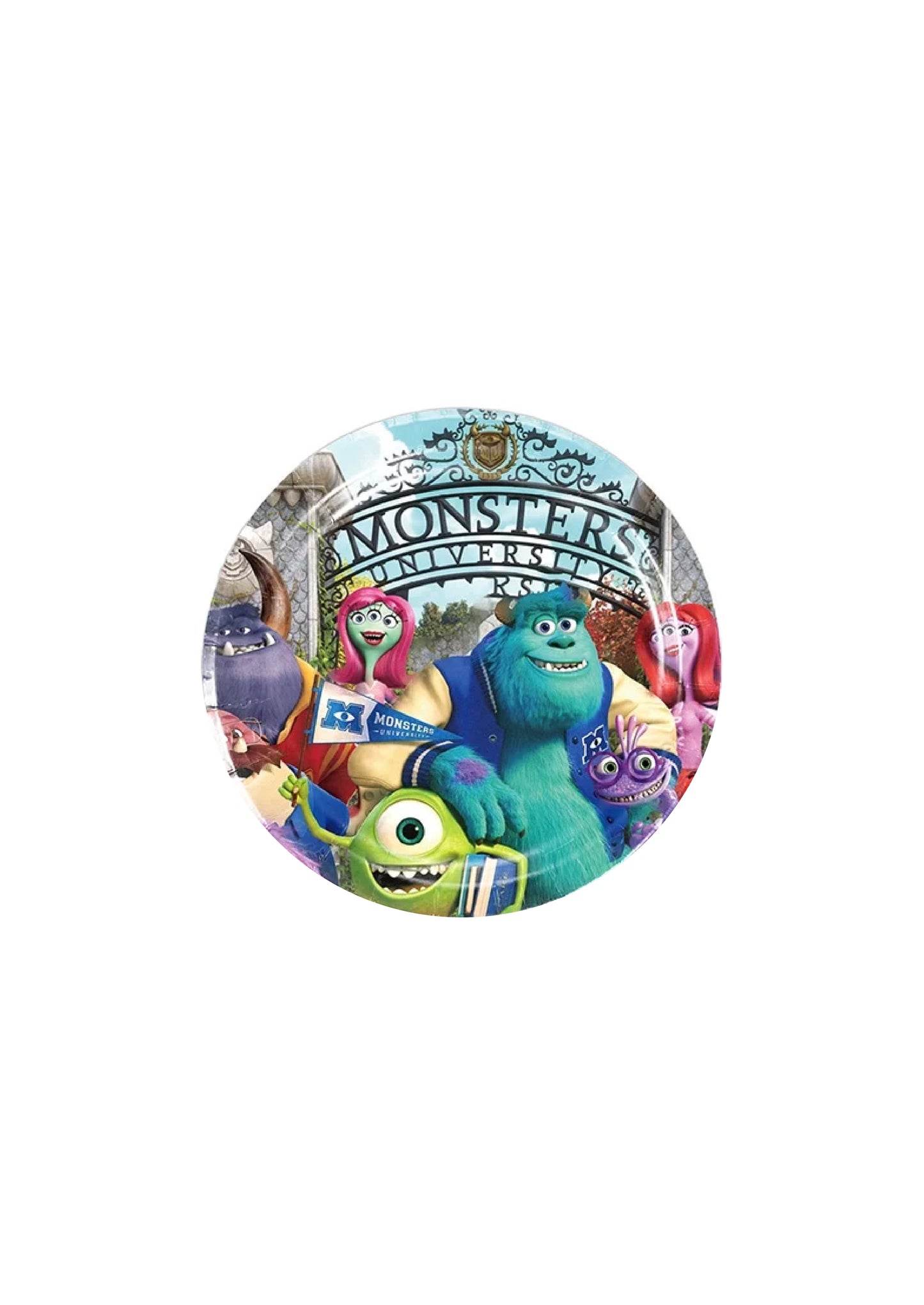 Monsters University 7IN Plate