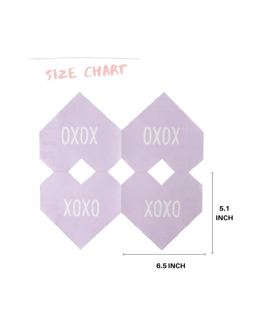 Heart Shaped Napkins