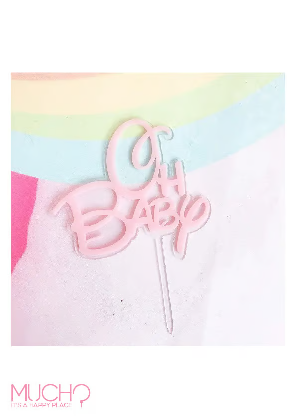 Oh Baby Cake Topper