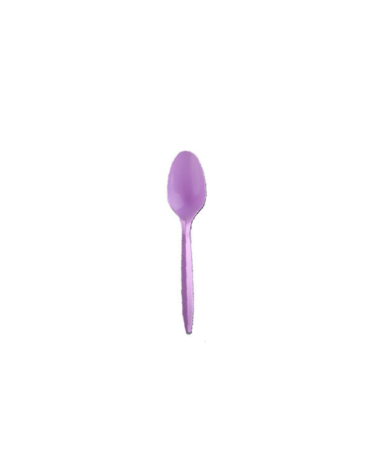 Pastel Purple Spoon Cutlery Set