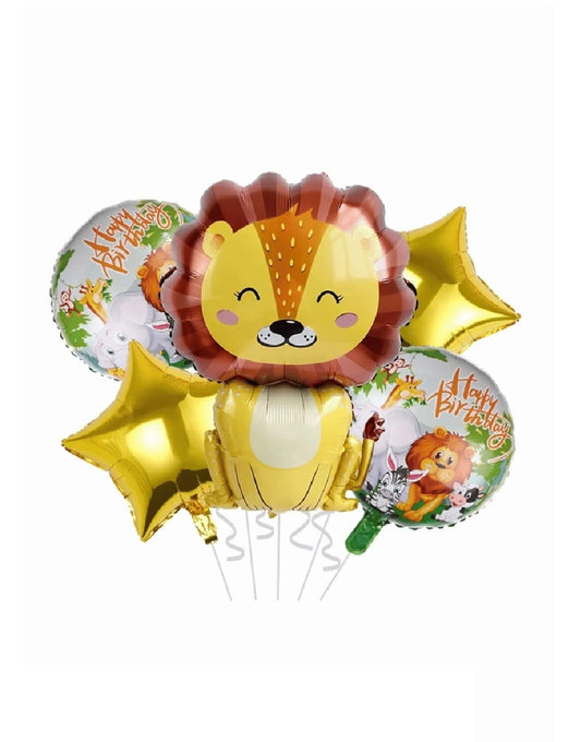 Lion Balloons Set