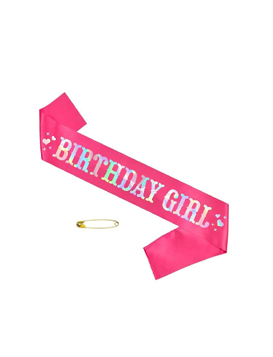 Birthday Girl Sash