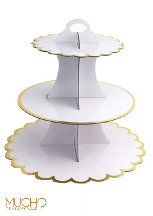 White Cupcake Stand