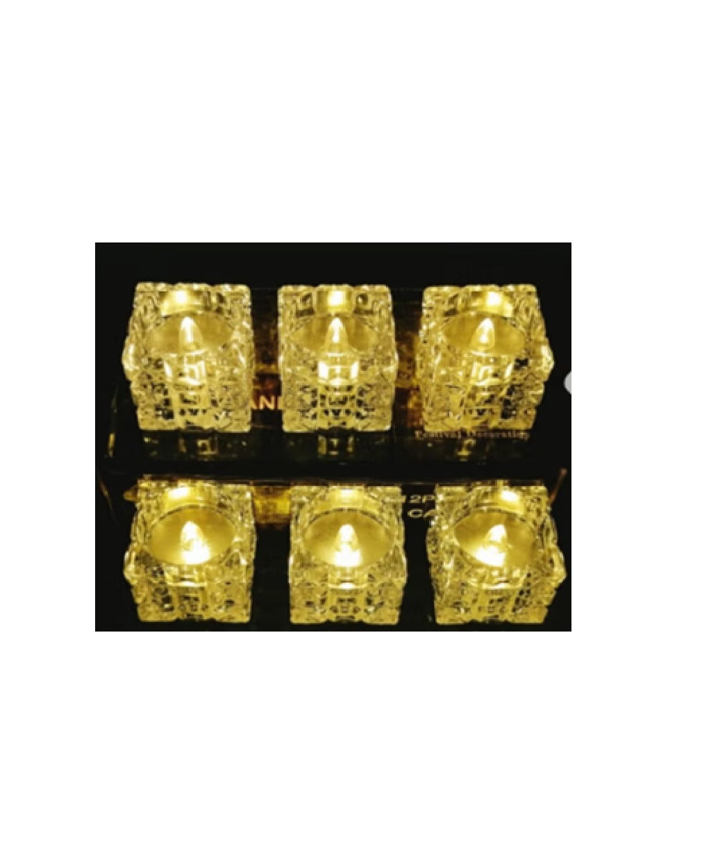 Crystal LED Candles Light