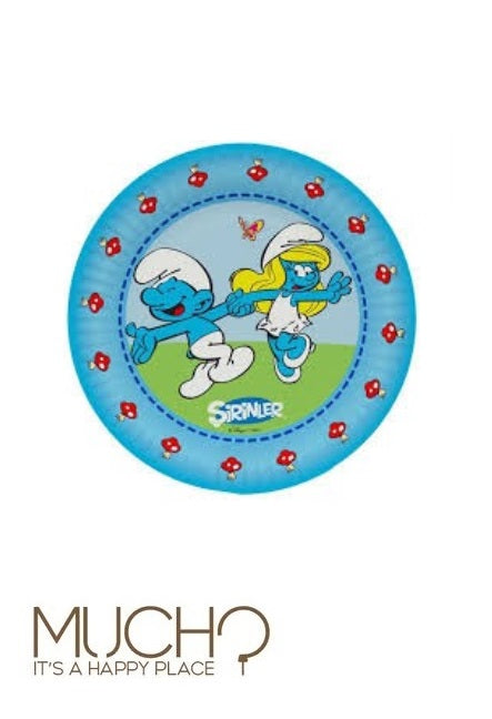 Smurfs Plates – MUCHO