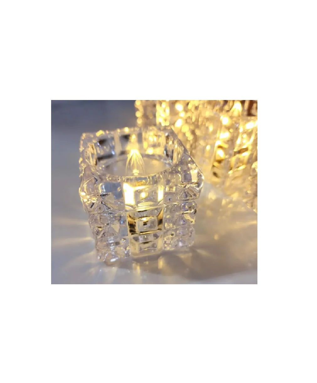 Crystal LED Candles Light