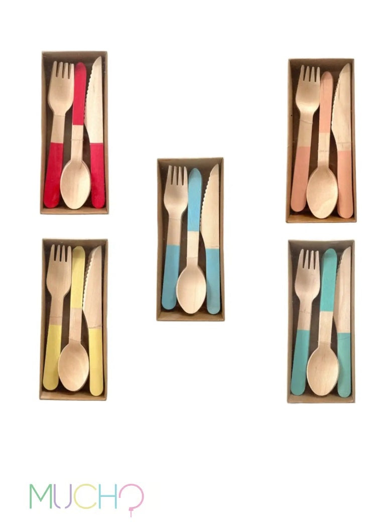 Wooden Cutlery Set