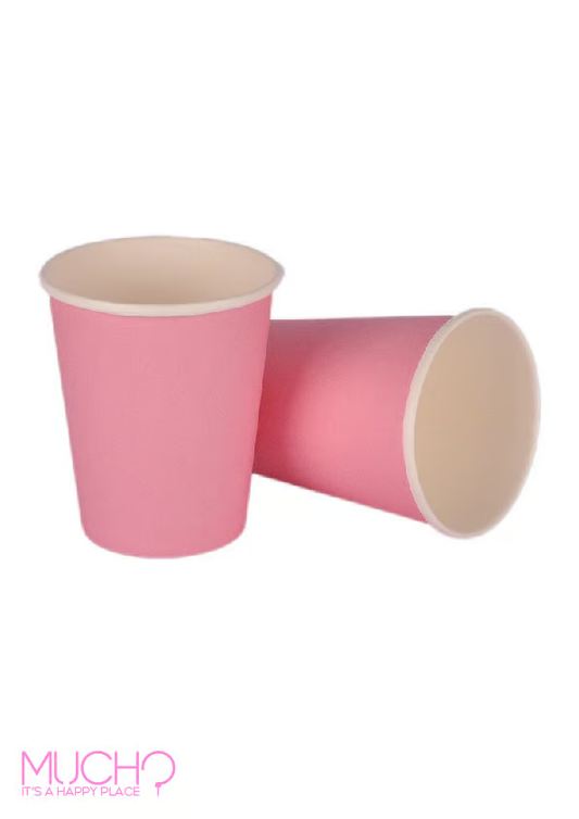 Plain Pink Cups