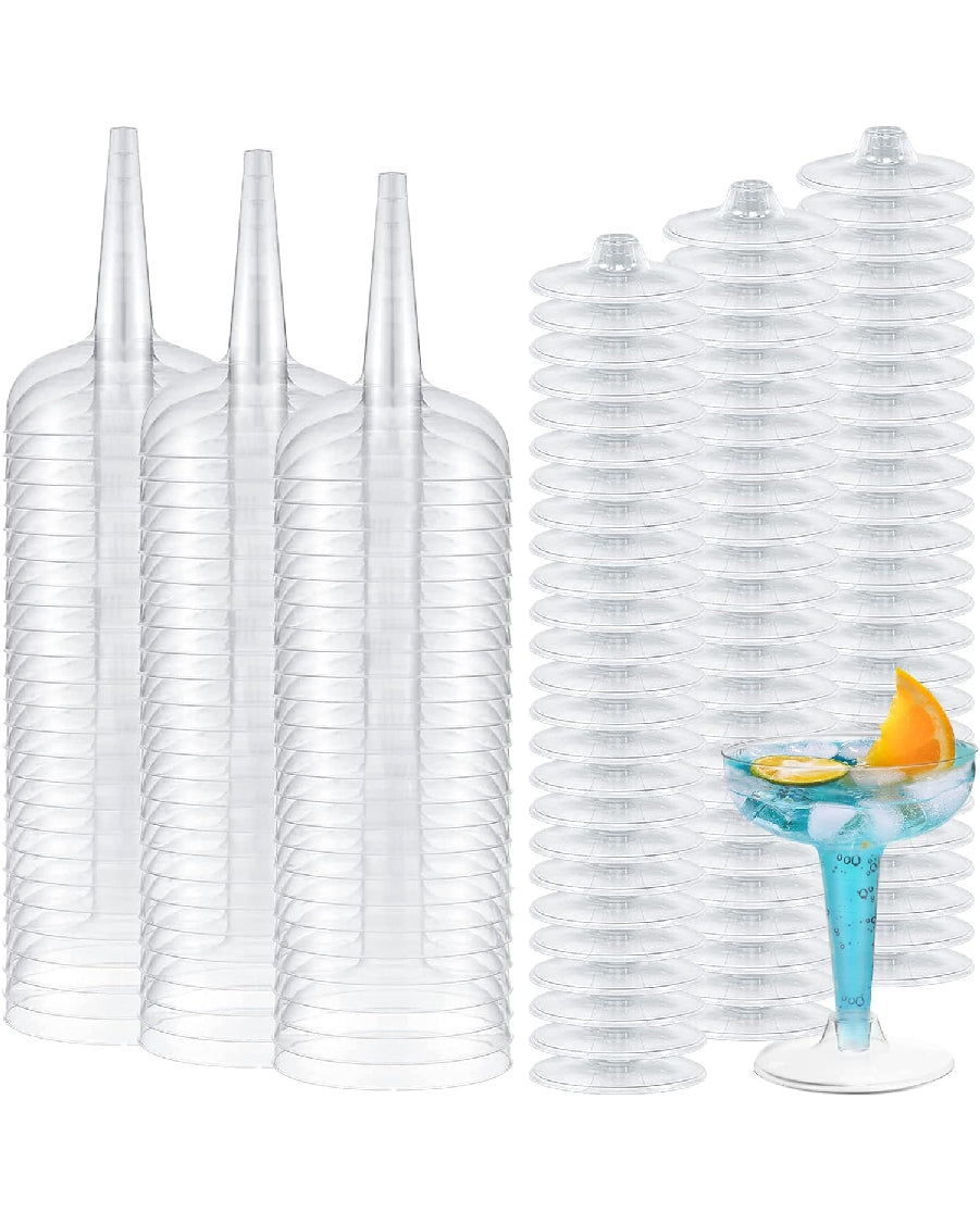 Premium Plastic Glasses (Pack of 6)