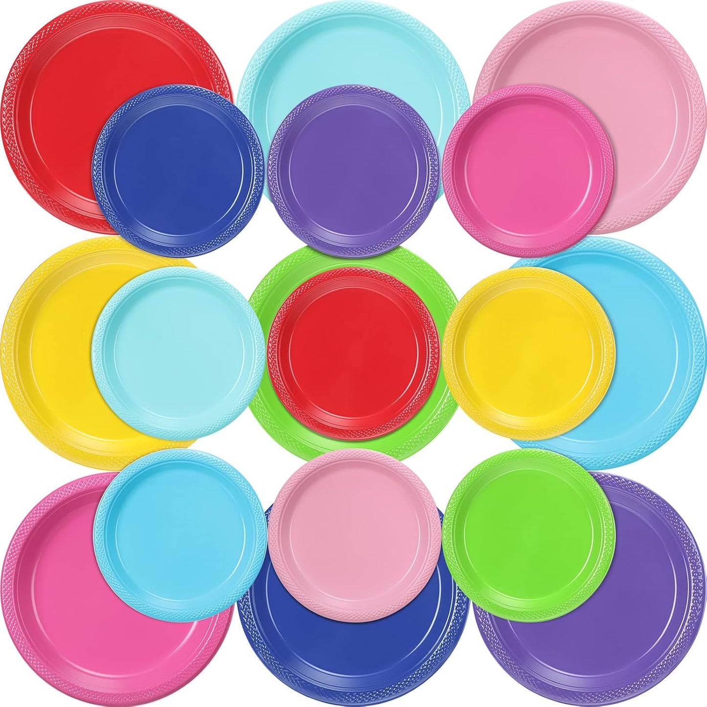 Plastic Round 7IN Plates