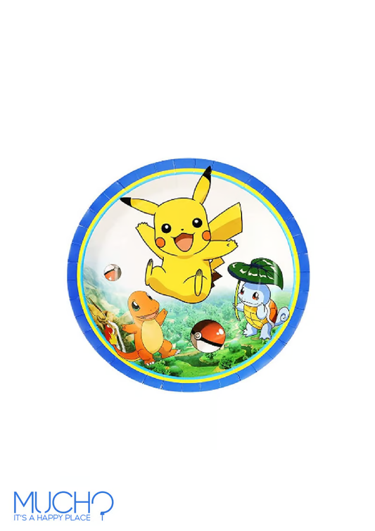 Pokémon 7 Inch Plates