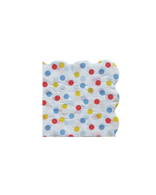 Colored Polka Dots Napkins