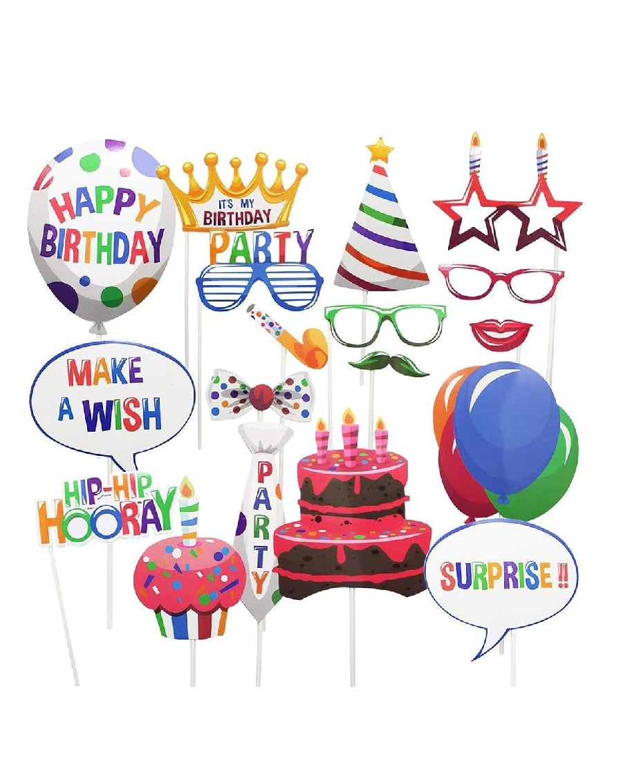 Birthday Photo Booth Props Party