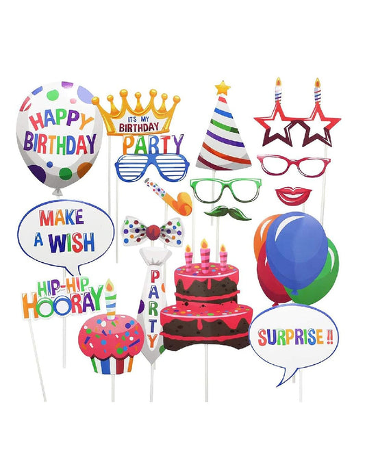 Birthday Photo Booth Props Party