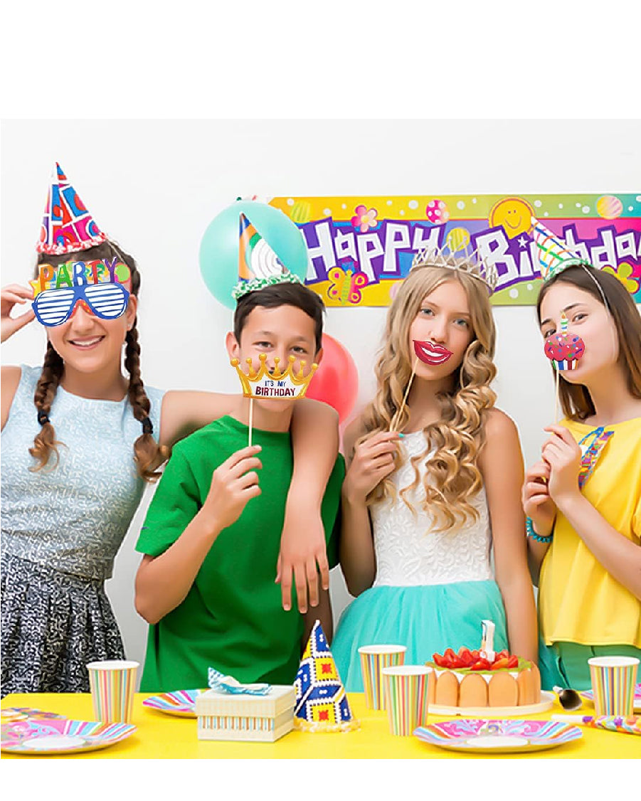 Birthday Photo Booth Props Party