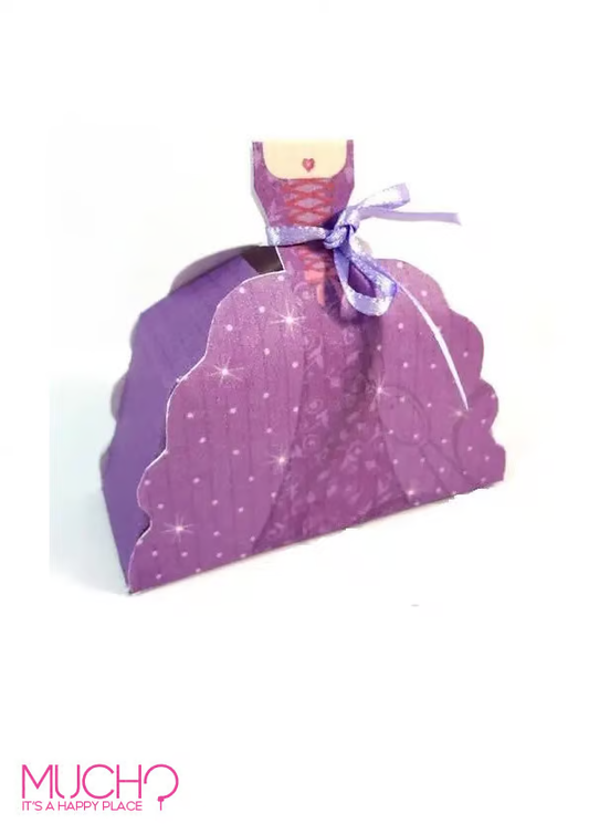 Rapunzel/Sofia Favor Box (Pack of 4)