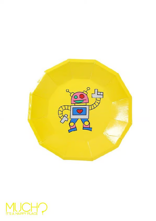 Robot 7 Inch Plates