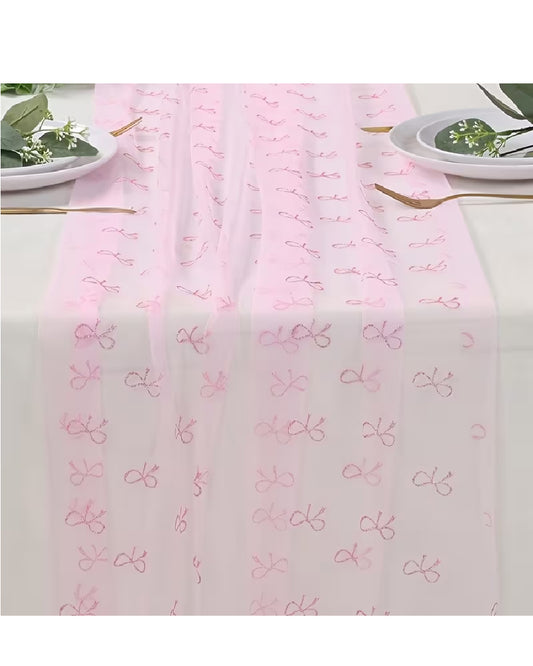 Bow Fabric Runner