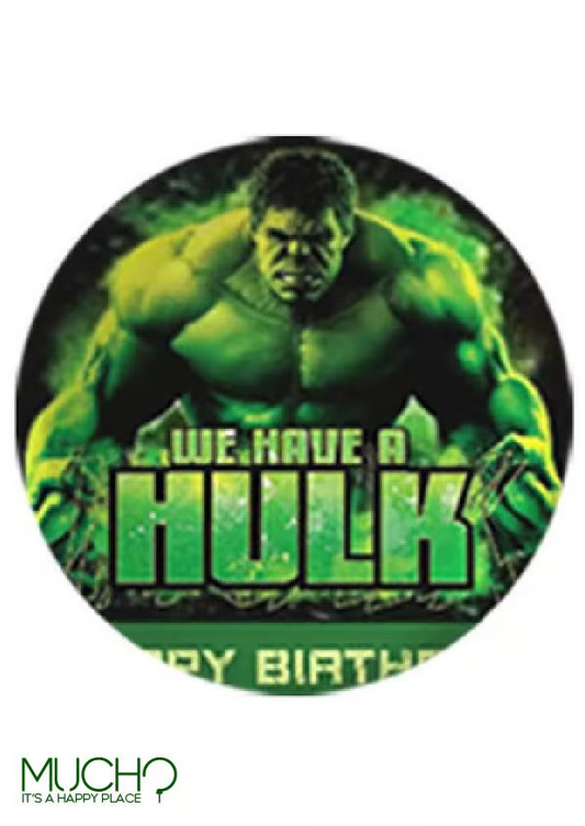 Hulk 9 Inch Plates