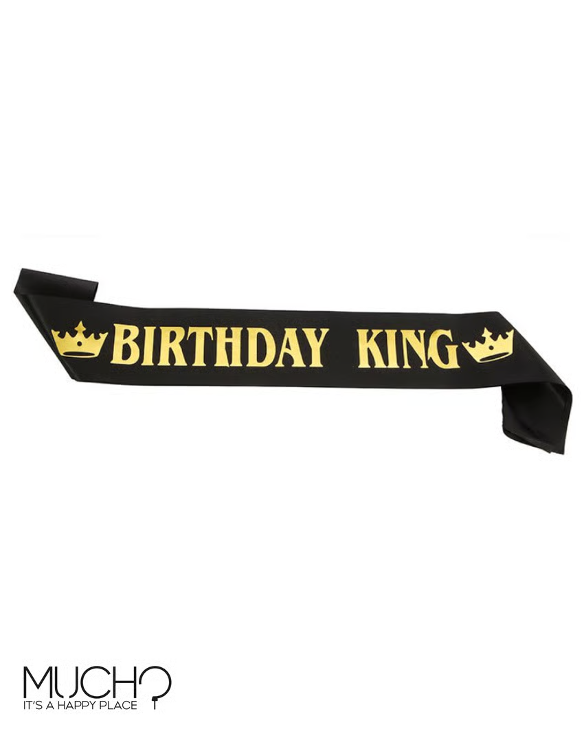 Birthday King Sash