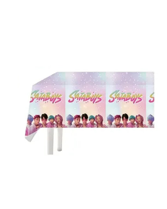 K Pop Demon Hunters Boys Table Cover