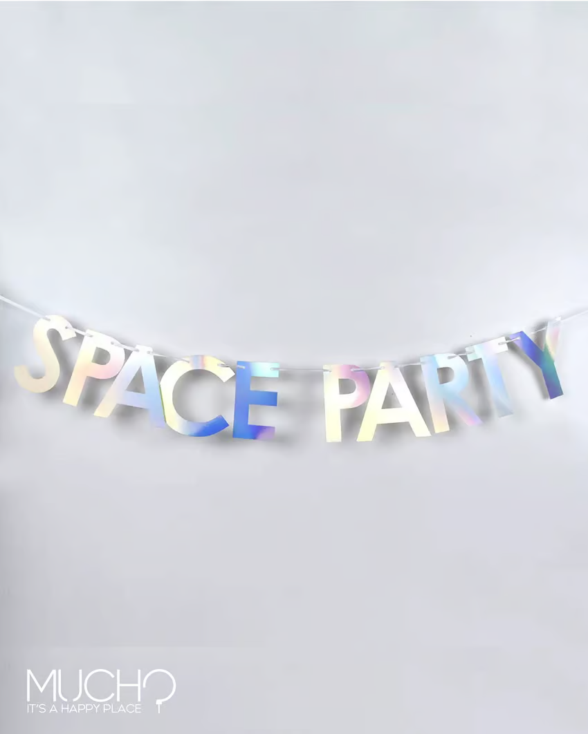 Space Party Banner