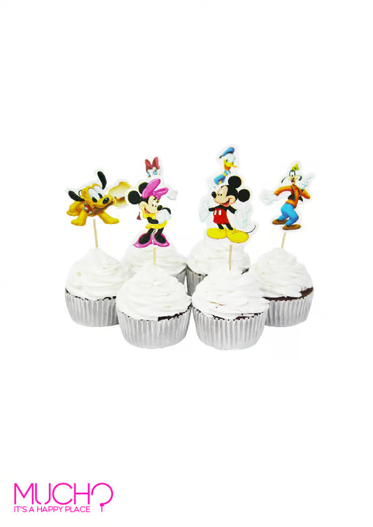 Mickey Mouse Cup Cake Toppers