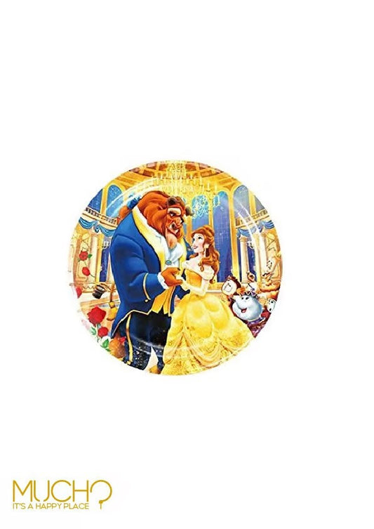 Beauty & the Beast 7In Plates