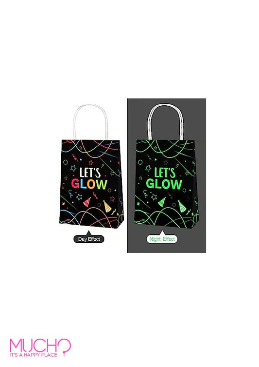 Glow in the Dark Bags Pack of 6
