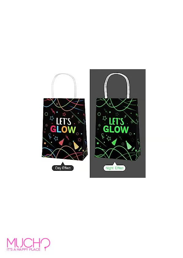 Glow in the Dark Bags(6 Pieces)