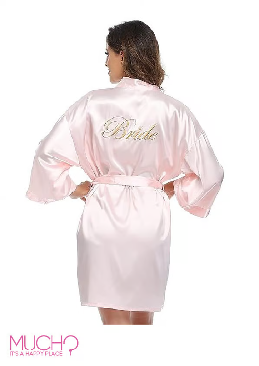 Bride Pink Robe