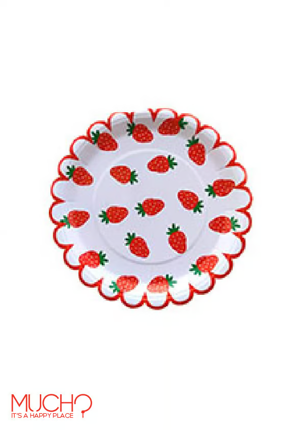 Strawberry 9 Inch Plates
